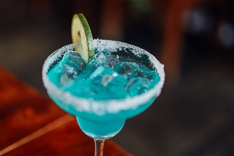 Drinks Recipe - Frozen Blue Margarita Cocktail