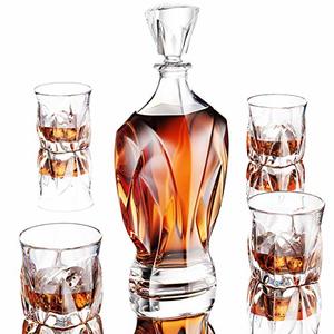 Aegis Whiskey Decanter and Glass Set. 